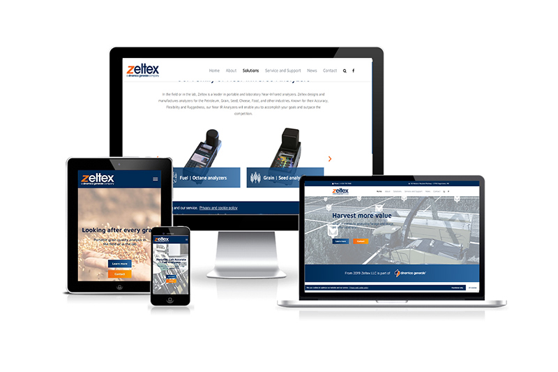 Zeltex, the US subsidiary of Dinamica Generale launches its new site