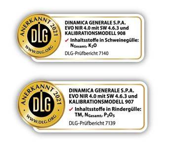 EvoNIR 4.0 BY DINAMICA GENERALE IS NOW DLG CERTIFIED FOR PIG AND COW SLURRY