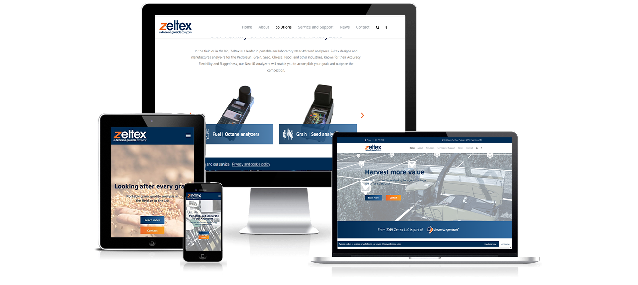 Zeltex, the US subsidiary of Dinamica Generale launches its new site