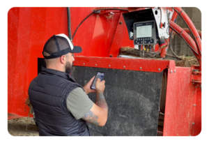 precision feeding-evonir nir on tank-app