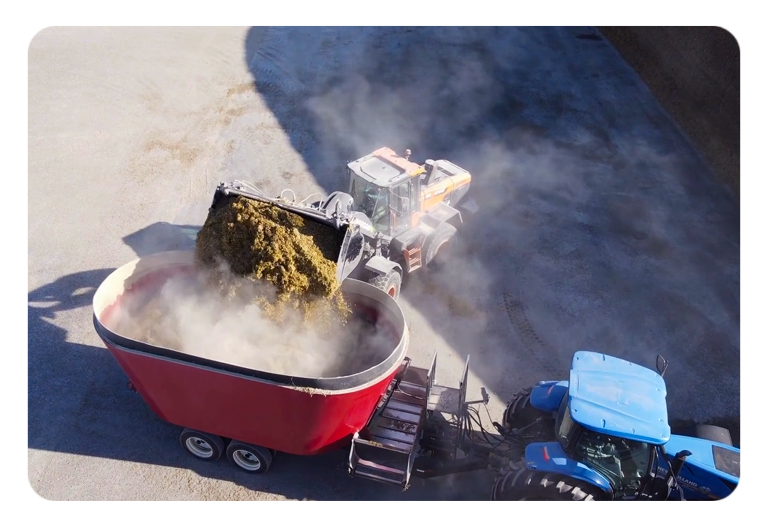 evonir-on-trailed-mixer-loading-evonir-on-trailed-mixer-unloading-TMR omogeneità